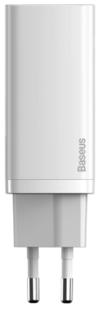 Сетевая зарядка Baseus GaN2 Lite Quick Charger C+U 65W EU (CCGAN2L-B02) White (Белый)