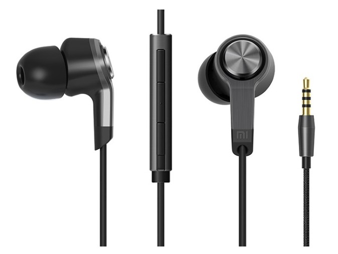 Наушники затычки Xiaomi Mi in-Ear Headphones Basic Черный