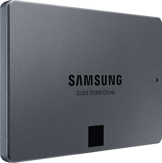 SSD Накопитель Samsung 870 QVO, 4 000Gb, 2.5", SATA III, SSD (MZ-77Q4T0B)