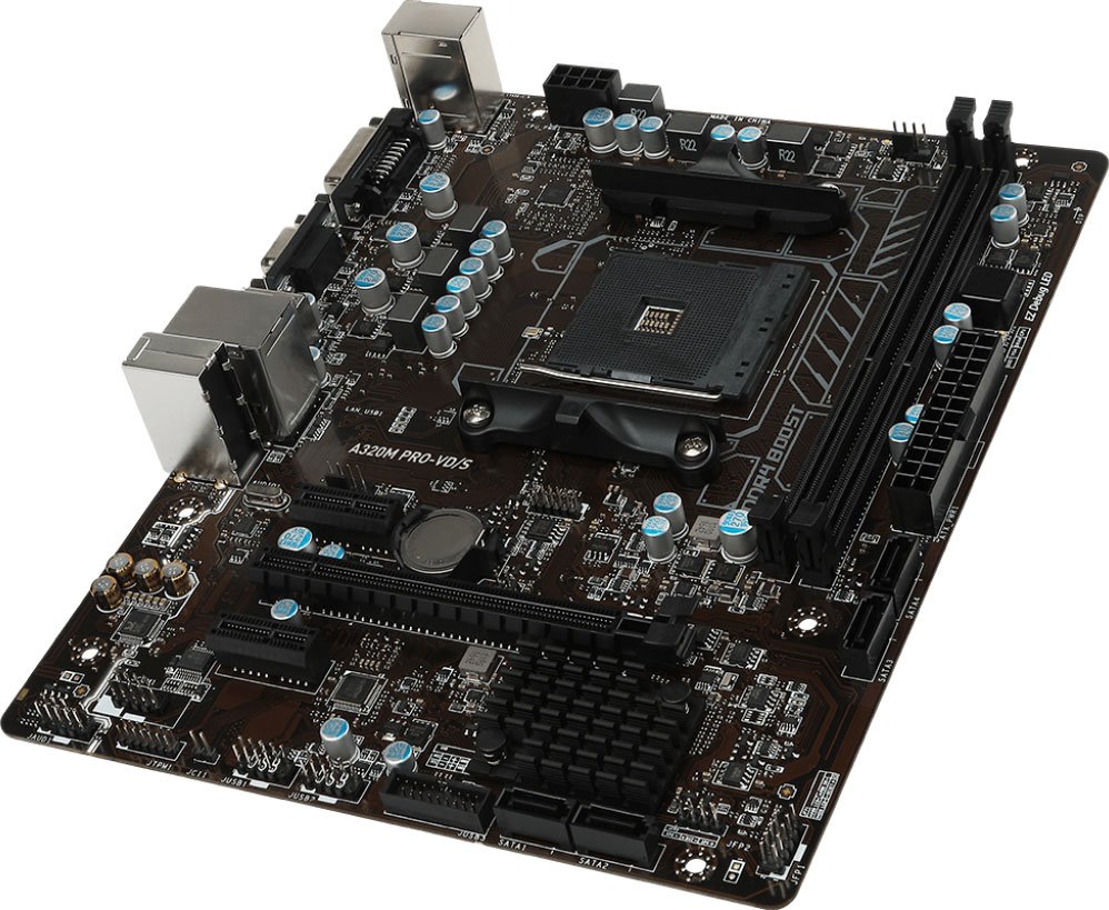 Материнская плата MSI A320M PRO-VD/S, mATX, Retail
