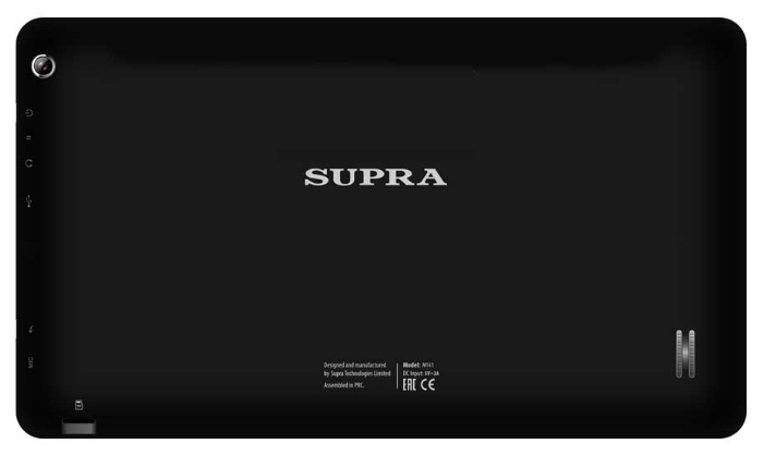 Планшет Supra M141 Wi-Fi 8GB Черный