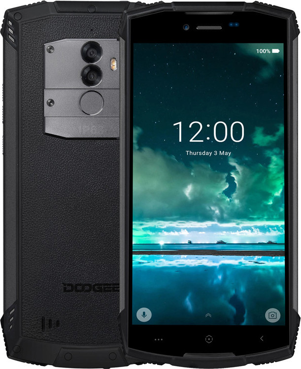 Смартфон DOOGEE S55 64GB Black (Черный минерал)