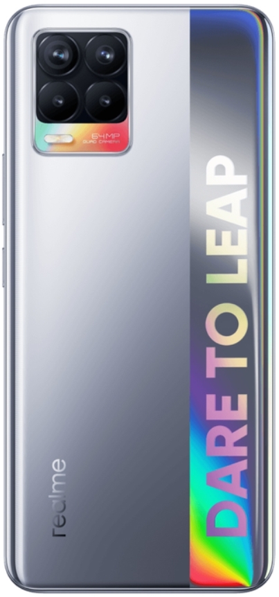 Смартфон Realme 8 6/128GB RU Cyber Silver (Серебристый)