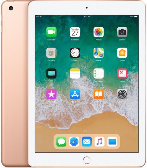 Планшет Apple iPad 9.7 (2018) Wi-Fi + Celluar 128GB Золотистый
