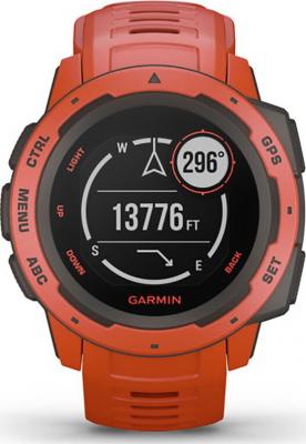 Умные часы Garmin Instinct Flame Red (Красный)