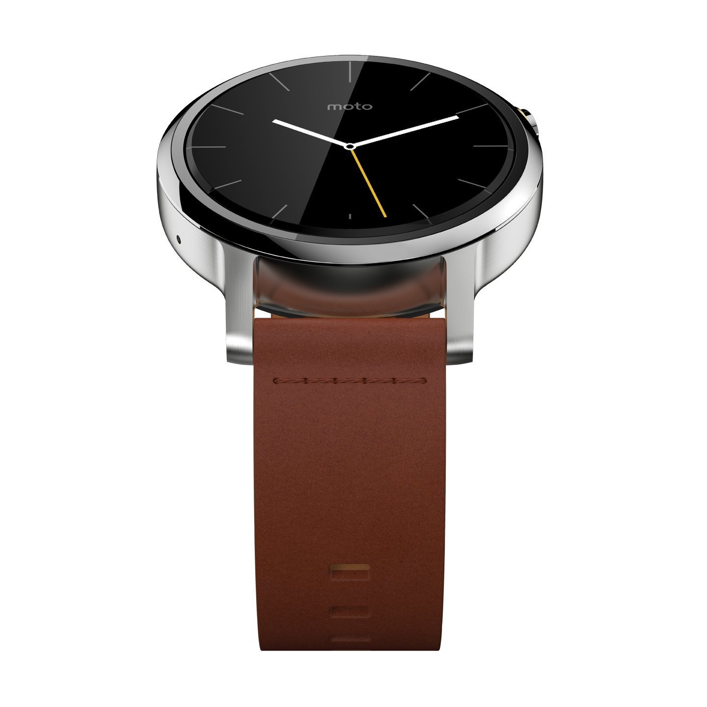 Умные часы Motorola Moto 360 2nd Gen (Leather) Cognac Leather, 46mm