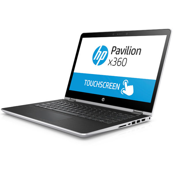 Ноутбук-трансформер HP Pavilion x360 14-ba016ur ( Intel Core i3 7100U/6Gb/500Gb HDD/nVidia GeForce 940MX/14"/1920x1080/Нет/Windows 10) Серебристый