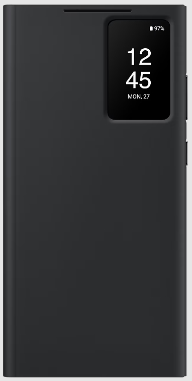 Чехол-книжка Samsung Smart View Wallet Case для  Galaxy S23 Ultra Черный