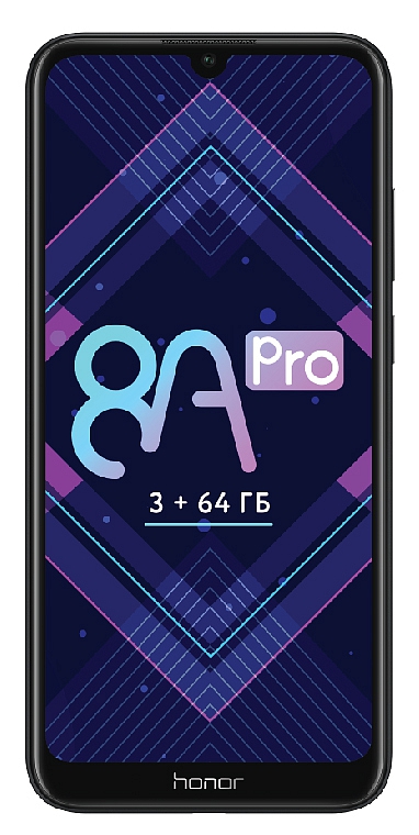 Смартфон Honor 8A Pro 3/64GB Black (Черный)