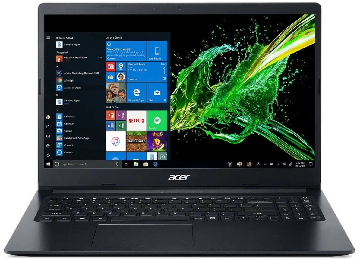 Ноутбук Acer Aspire 3 A315-34-C9WH ( Intel Celeron N4020/4Gb/128Gb  SSD/Intel UHD Graphics