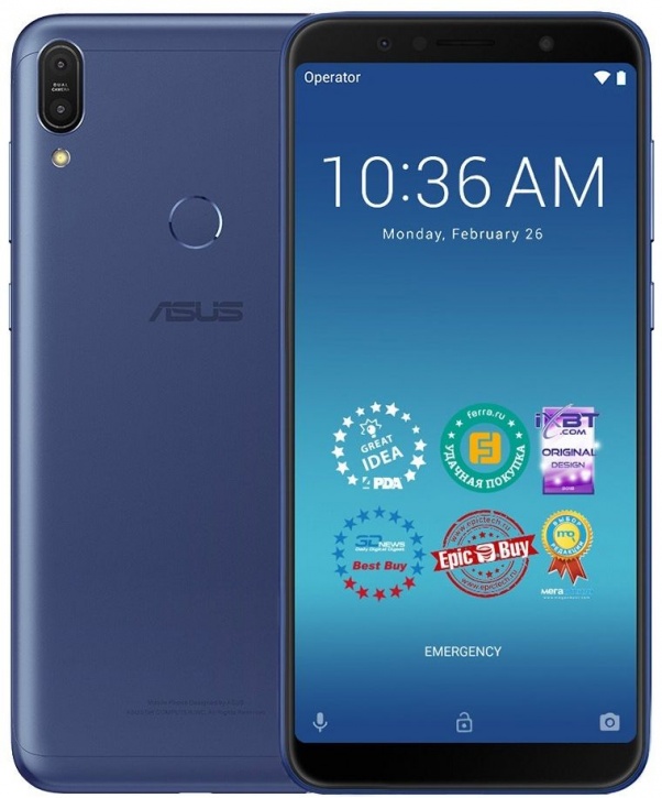 Смартфон Asus ZenFone Max Pro (ZB602KL) 64GB Синий