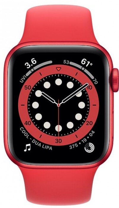 Умные часы Apple Watch Series 6 GPS 40mm Aluminum Case with Sport Band (PRODUCT)RED