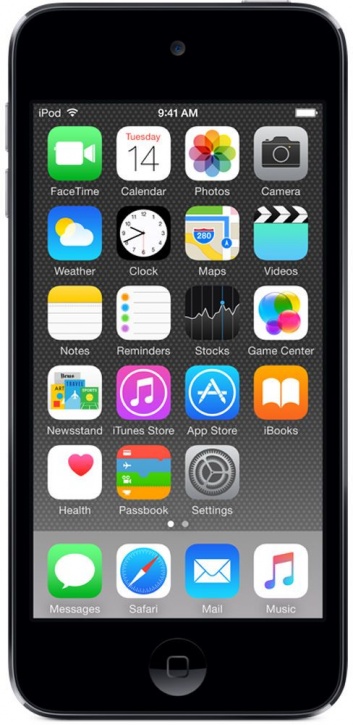 Цифровой плеер Apple iPod Touch 6 16Gb Серый космос