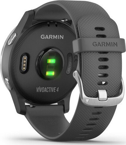 Умные часы Garmin Vivoactive 4 Gray (Серебристый/серый)