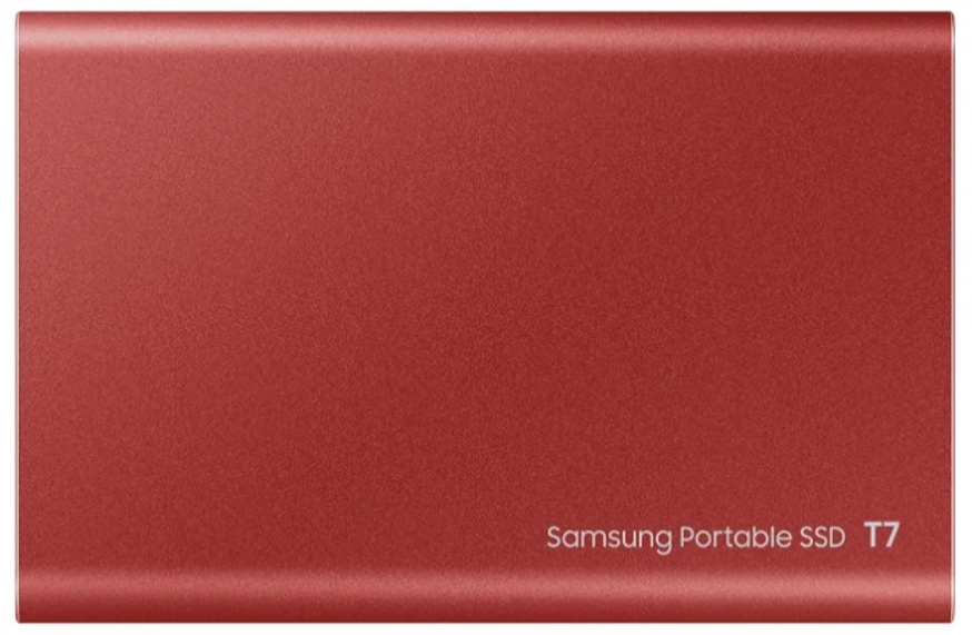 Внешний SSD Samsung Portable SSD T7 1 TB USB 3.2 Red (Красный)