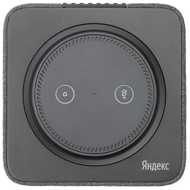 Умная колонка Яндекс Станция Черная