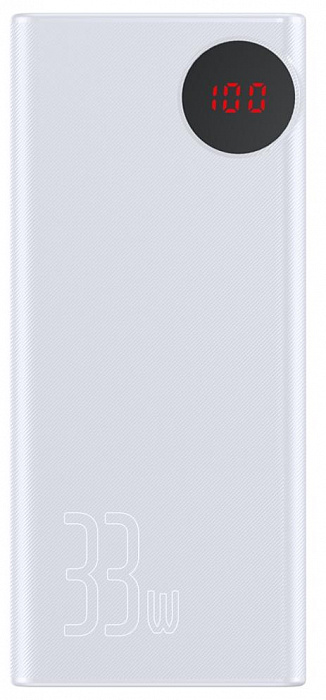 Внешний аккумулятор Baseus (PPMY-02) 30000mAh White (Белый)