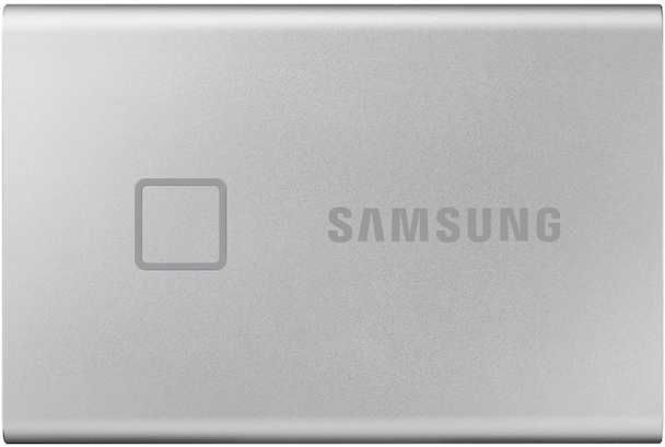 Внешний SSD Samsung Portable SSD T7 Touch 2Tb Silver (Серебристый)