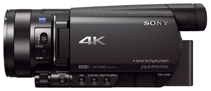 Видеокамера Sony FDR-AX100E 4K