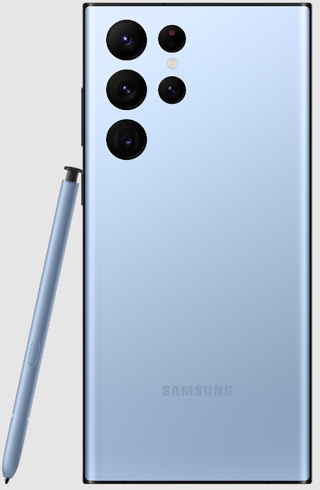 Смартфон Samsung Galaxy S22 Ultra (SM-S908E) 12/256GB Global Sky Blue (Синий)