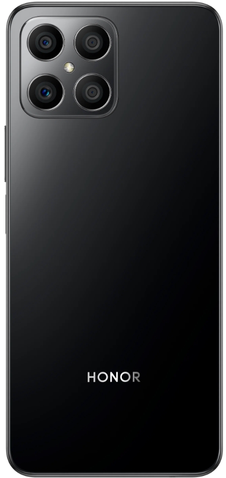 Смартфон Honor X8 6/128GB Global Midnight Black (Полночный черный)