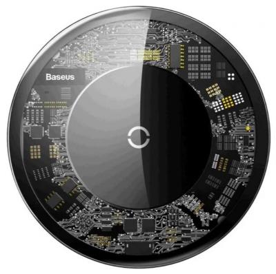 Беспроводная зарядка Baseus CCALL-AJK01 Black (Черный прозрачный)
