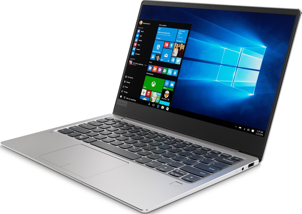 Ноутбук Lenovo IdeaPad 720S-13ARR ( AMD Ryzen 7 2700U/8Gb/512Gb SSD/AMD Radeon Vega 10/13,3"/1920x1080/Нет/Windows 10) Серебристый