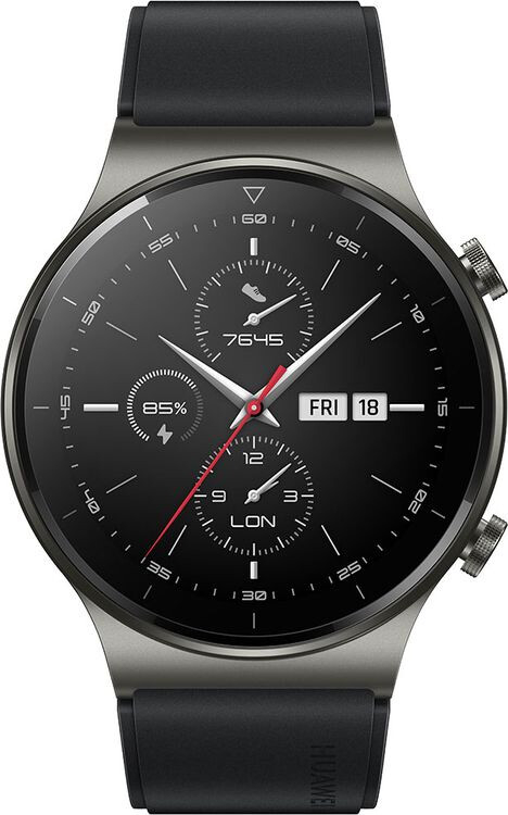 Умные часы Huawei Watch GT 2 Pro (Фторэластомер), черная ночь