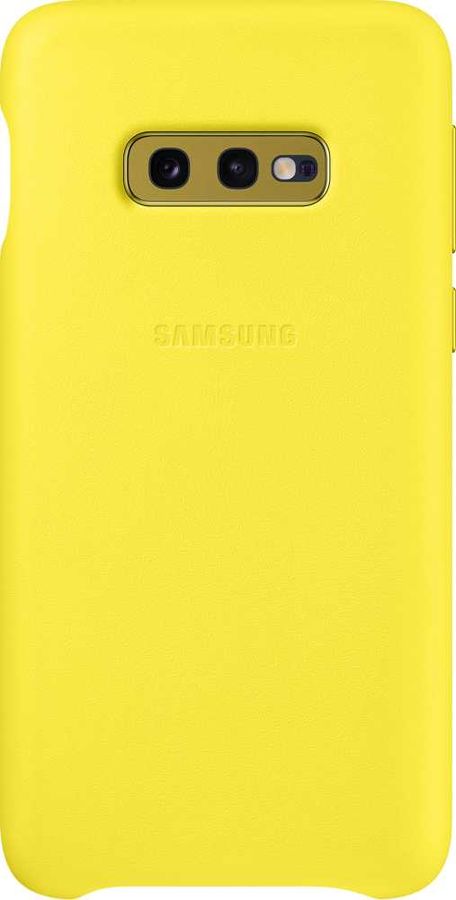 Накладка Samsung EF-VG970 для Samsung Galaxy S10e Yellow (Желтый)