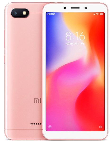 Смартфон Xiaomi Redmi 6A 2/16GB Розовое золото