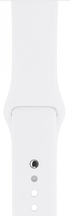 Умные часы Apple Watch Series 3 Aluminum Case with Sport Band, 38mm Белый