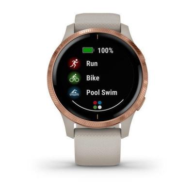 Умные часы Garmin Venu Gold (Песочный/золотистый)
