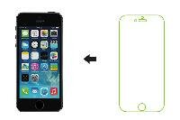 �������� ������ Ainy (0,33mm) 9H ��� Apple iPhone 5/5C/5S Anti-blue