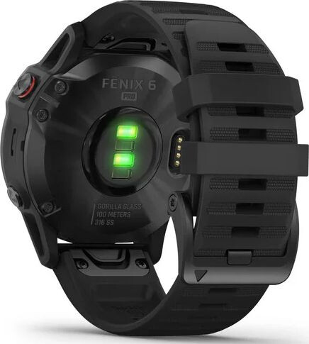 Умные часы Garmin Fenix 6 Pro Black (Черный)
