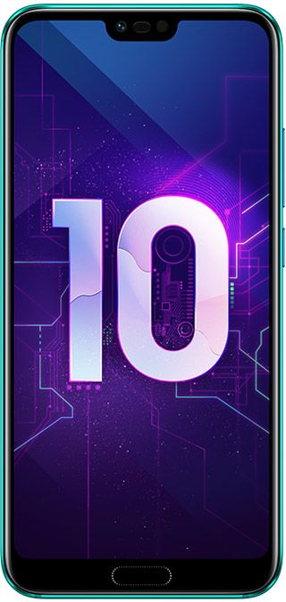 Смартфон Honor 10 4/64GB Мерцающий зеленый
