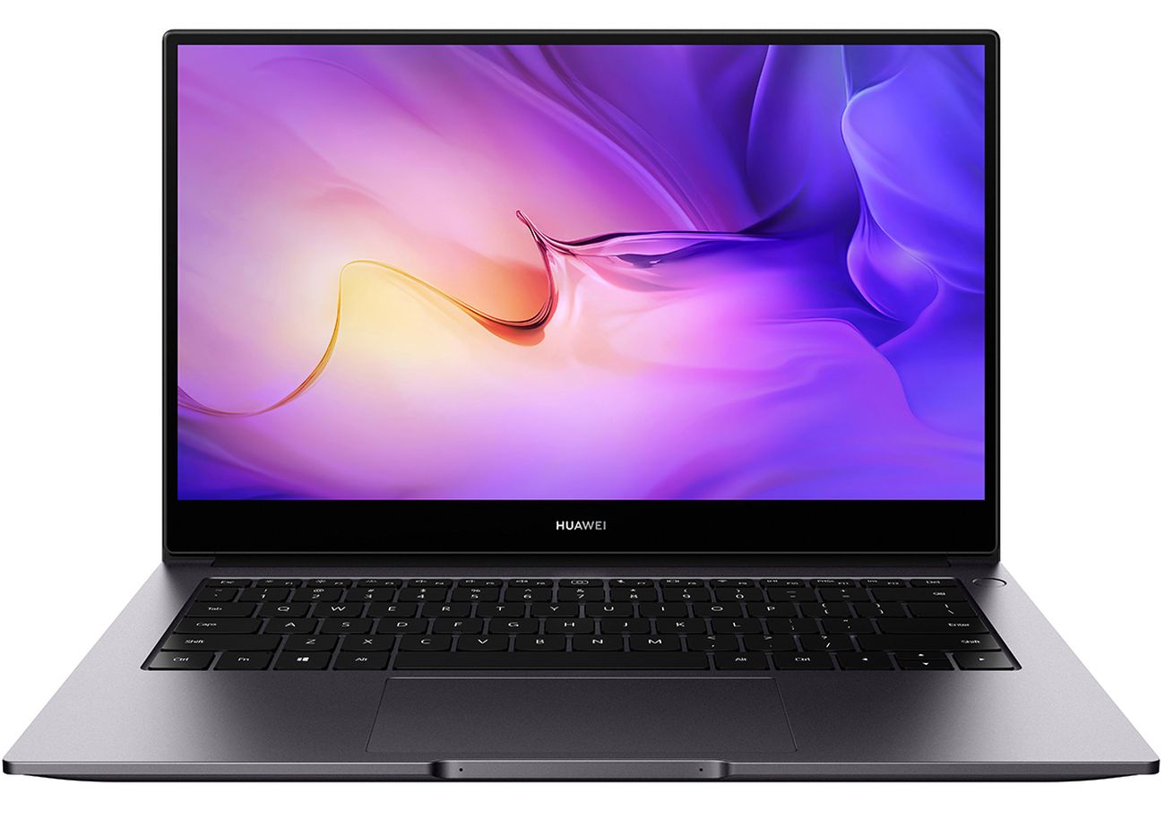 Ноутбук Huawei MateBook D ( AMD Ryzen 5 5500U/8Gb/512Gb SSD/Intel UHD Graphics 620/14"/1920x1080/Нет) Серый