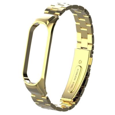 Ремешок Metal Strap для Xiaomi Mi Band 4 Gold (Золотой)