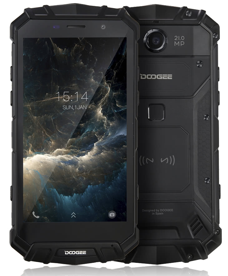 Смартфон DOOGEE S60 64GB Черный