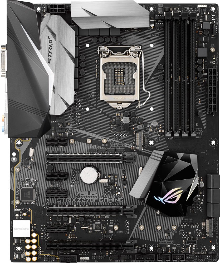 Материнская плата Asus STRIX Z270F GAMING LGA 1151, ATX, Retail