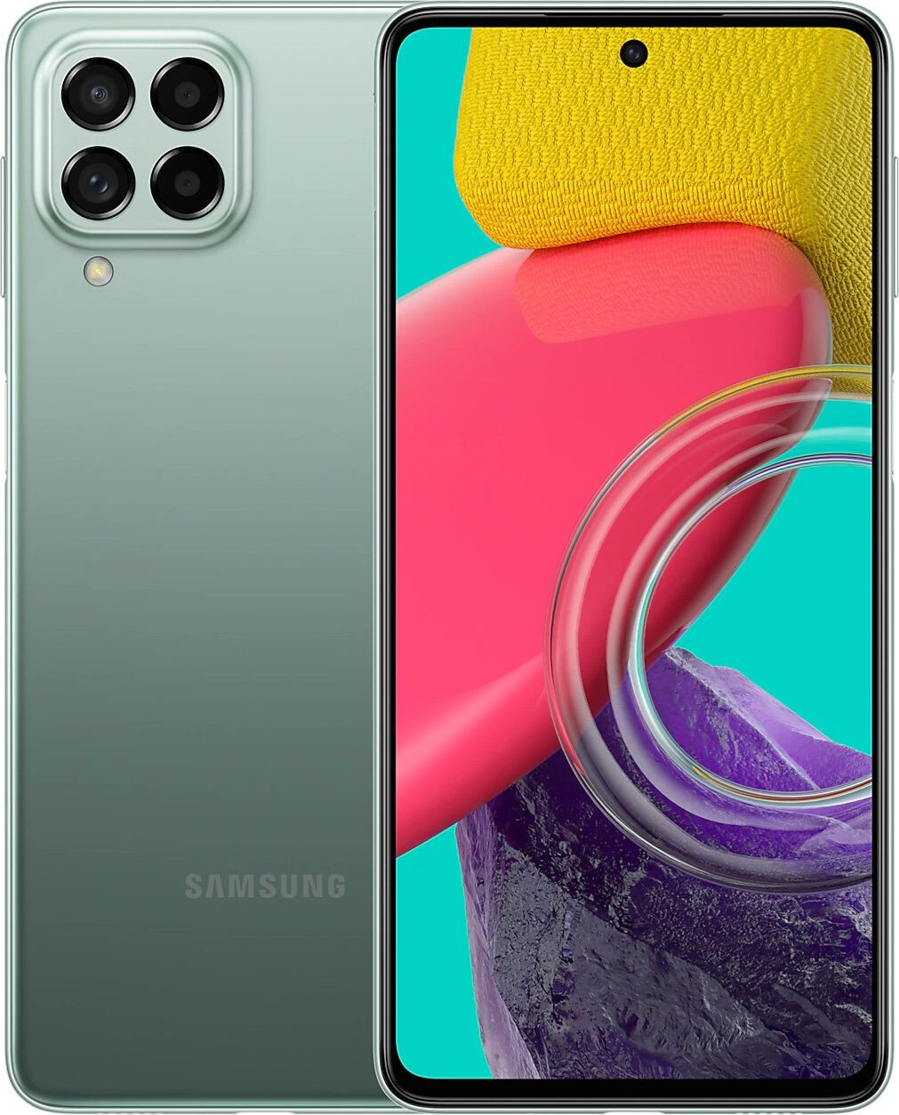Смартфон Samsung Galaxy M53 5G 8/256GB Global Green (Зеленый)