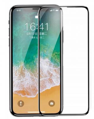 Защитное стекло 3D Baseus (SGAPIPHX-RA01) 9H для Apple iPhone X/Xs Черный
