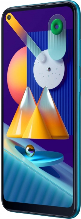 Смартфон Samsung Galaxy M11 3/32GB Metallic Blue (Бирюзовый)