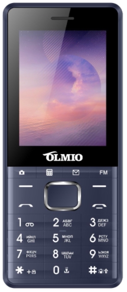 Мобильный телефон Olmio A25 Blue (Синий)
