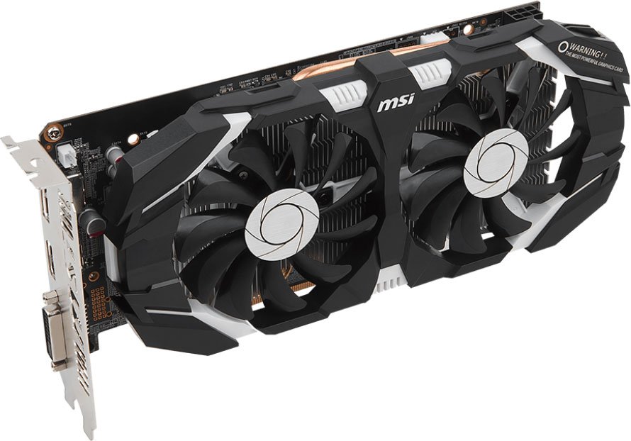 Видеокарта MSI GeForce GTX 1060 GTX 1060 6GT OCV1, 6Gb, GDDR5