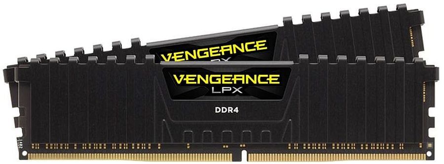 Оперативная память CORSAIR Vengeance LPX CMK32GX4M2B3200C16 DDR4 - 2x 16Гб 3200, DIMM, Ret