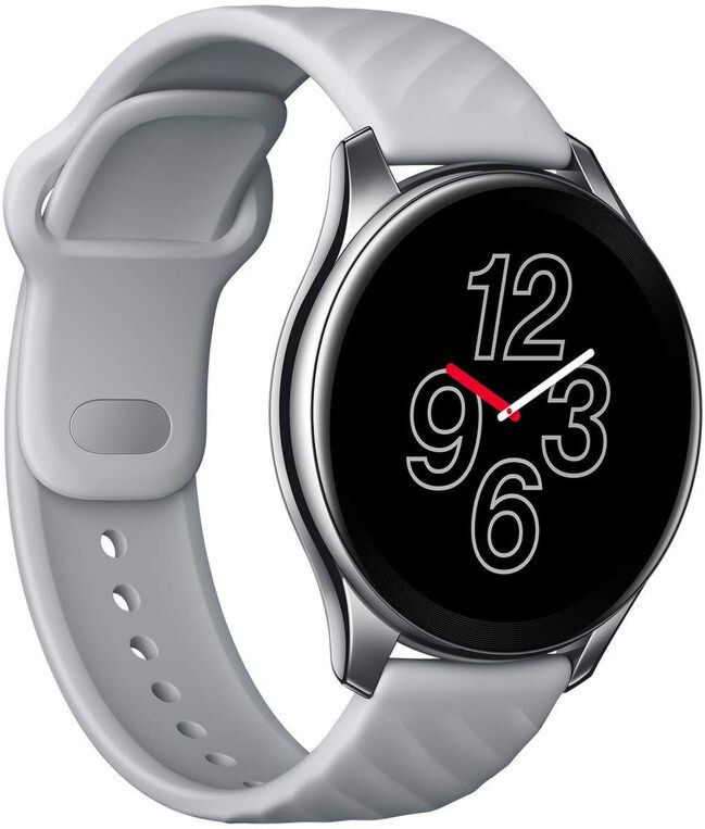 Умные часы OnePlus Watch Midnight Silver (Серебристый)