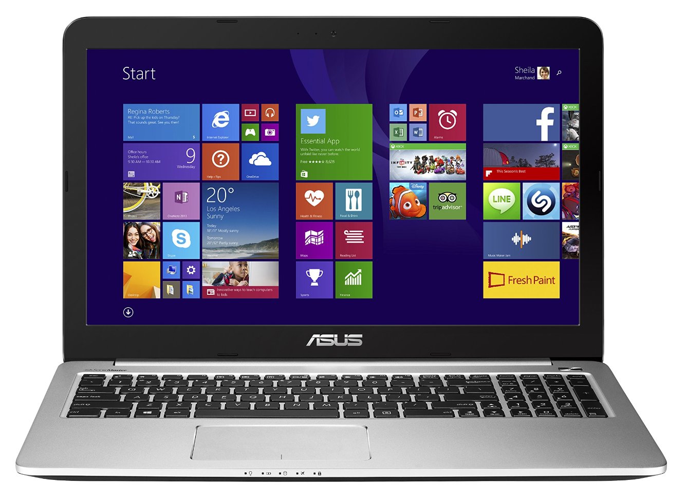 Ноутбук Asus K501LB-DM131T ( Intel Core i5 5200U/6Gb/1000Gb HDD/nVidia  GeForce 940M/15,6