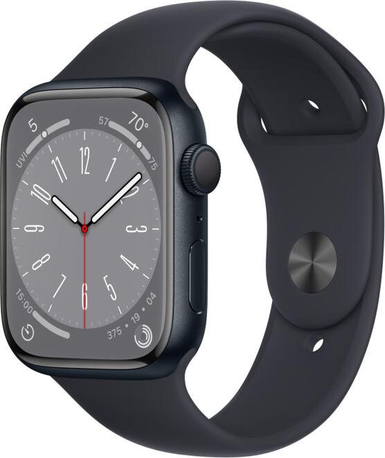 Умные часы Apple Watch Series 8, 41mm Global Midnight Sport Band