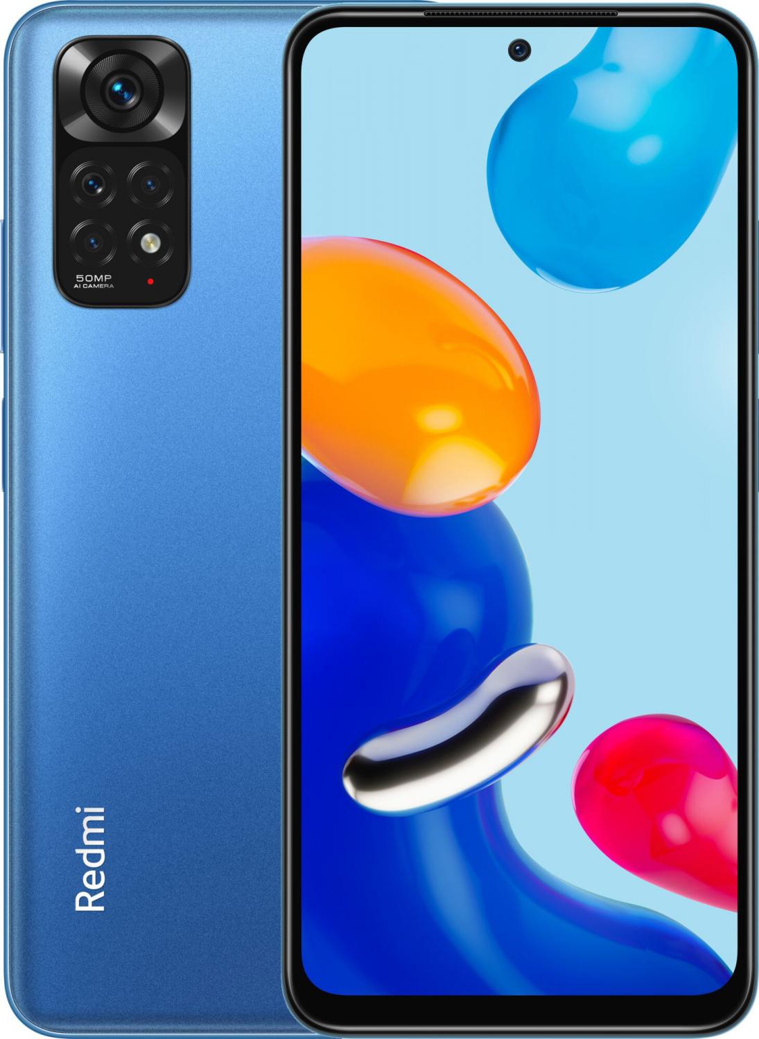 Смартфон Xiaomi Redmi Note 11 4/64GB RU Синие сумерки