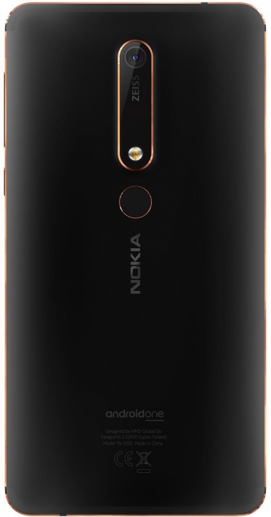Смартфон Nokia 6.1 64GB Черный